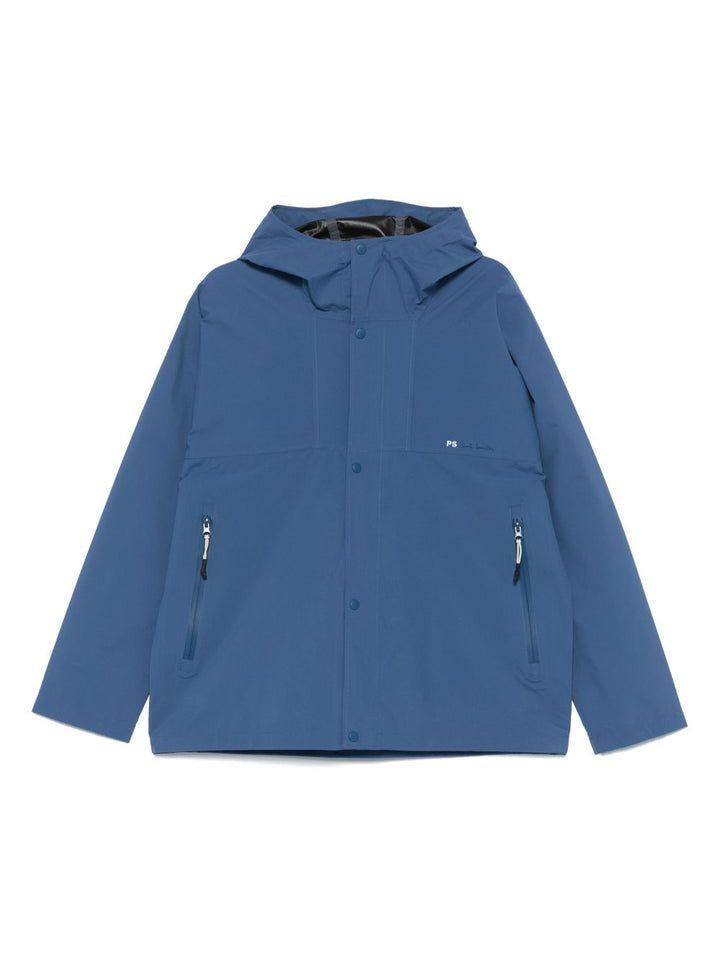 Ps By Paul Smith Coats - Blue and green | adf5ab256a733b40e746e9d31dbf45cf5e537795