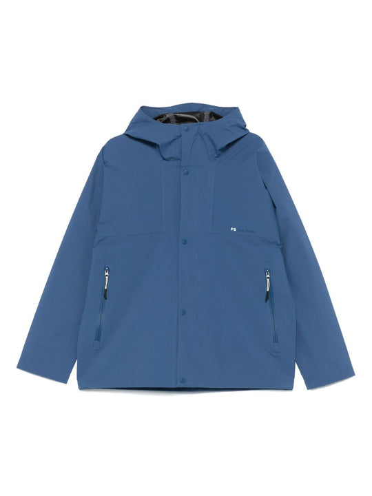 Hooded Blouson Jacket