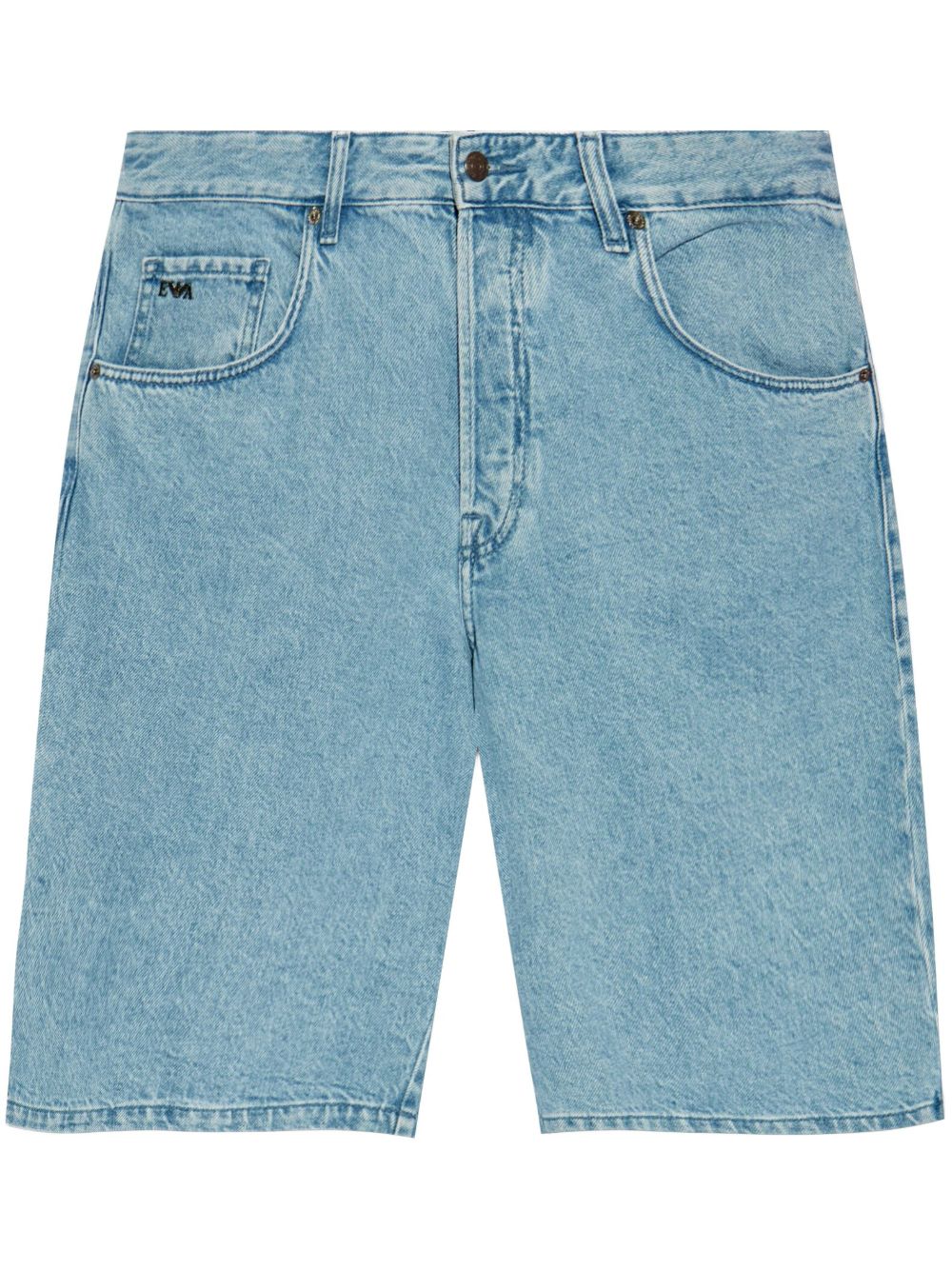 Emporio Armani Shorts - Blue and green | ddf0d4e0da5236357bb362624544195d87f01253