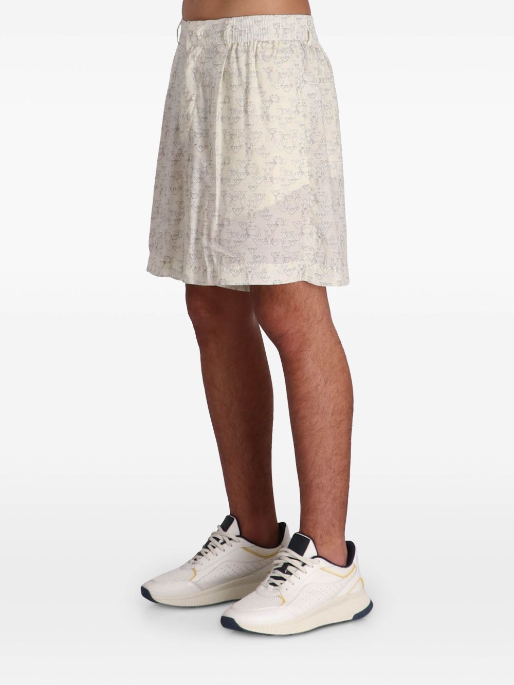 Emporio Armani Exclusive Shorts - Light and natural | 666657848f096fde805548c096804a90d6c93e4a
