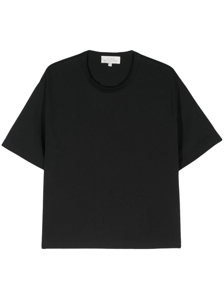 Studio Nicholson T-shirts and Polos - Blacks and greys | afdf26af975dec22db3d83d30b88dc12b6b675ec