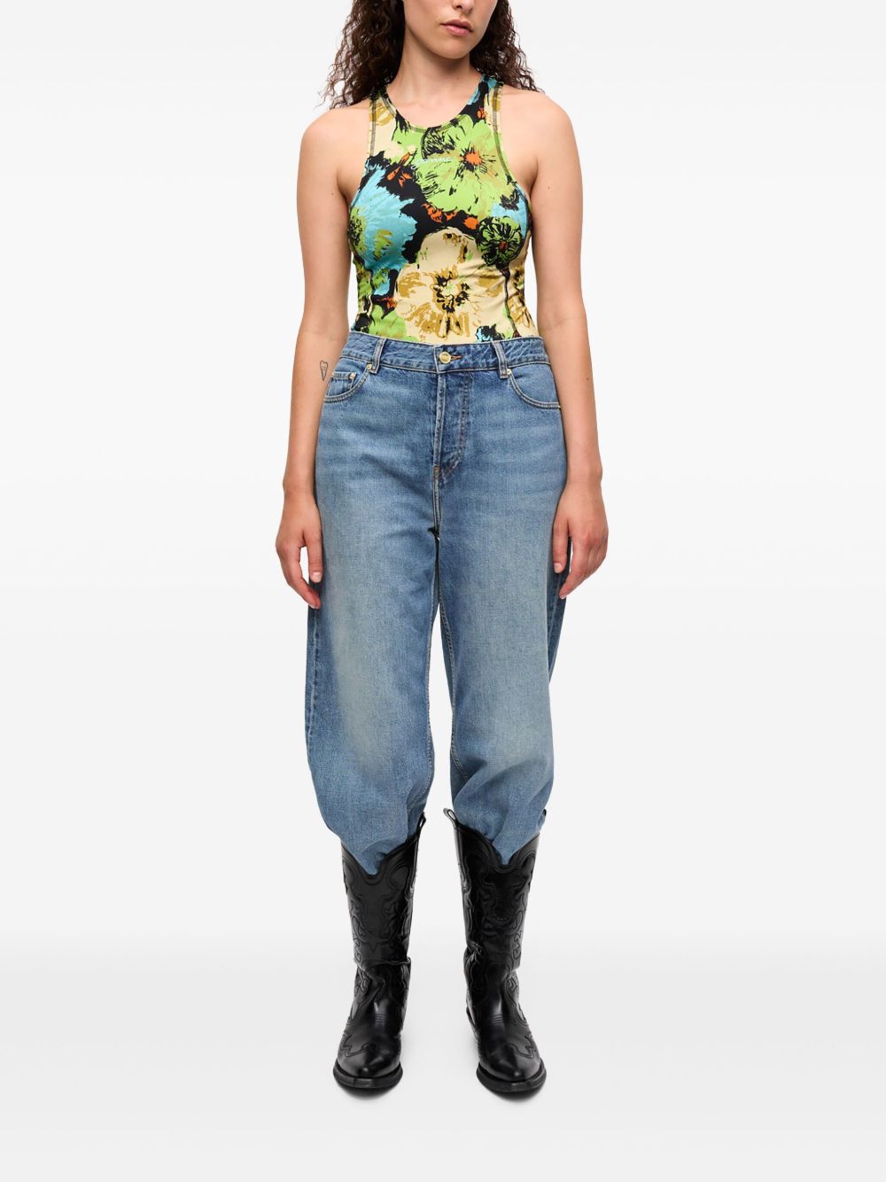 Ganni Top - MULTICOLOR | 8fb4a49bab4cd9f689843fd36070e0583da0a91f