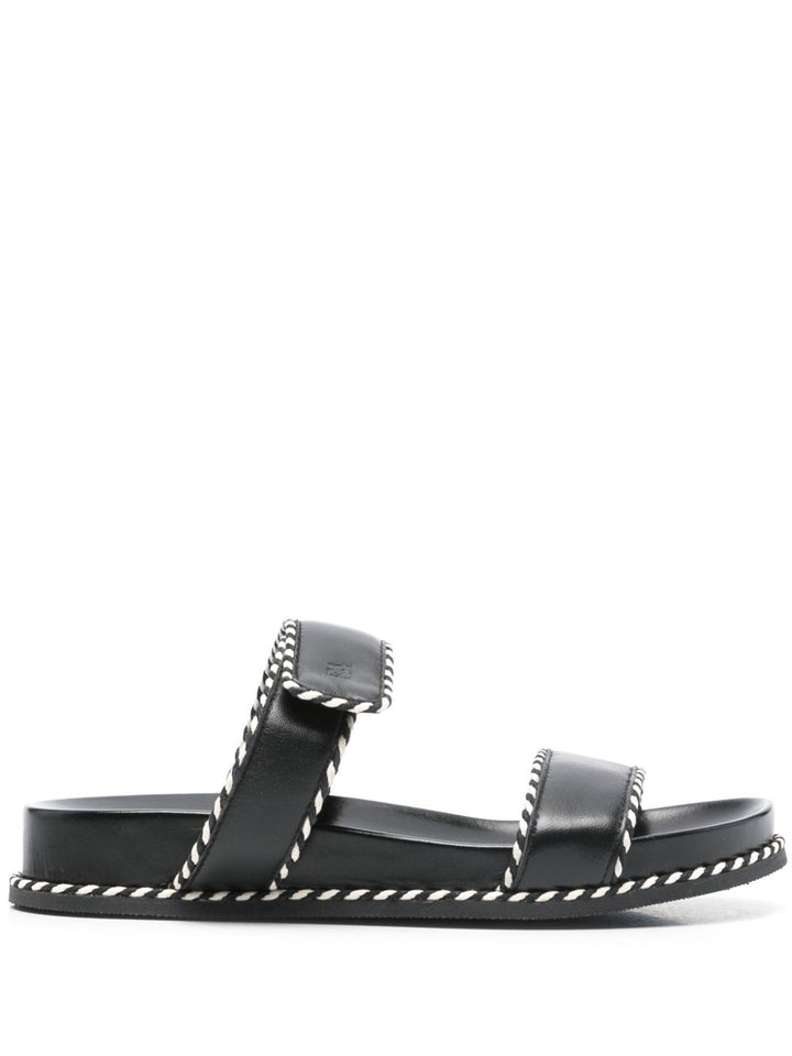 Emporio Armani Exclusive Sandals - Blacks and greys | b150408ca58d5707244e2a9cf9f30b39c7de17aa