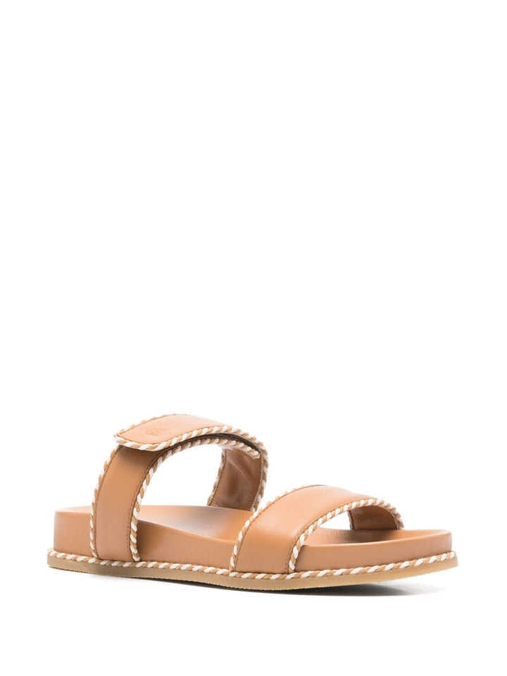 Emporio Armani Exclusive Sandals - Brown | 7336098f694de69f076569d4ca9abb4fb08f995b