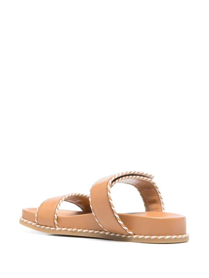 Emporio Armani Exclusive Sandals - Brown | d742faaf3e990536e956f35e5ca85b0efa2c9021