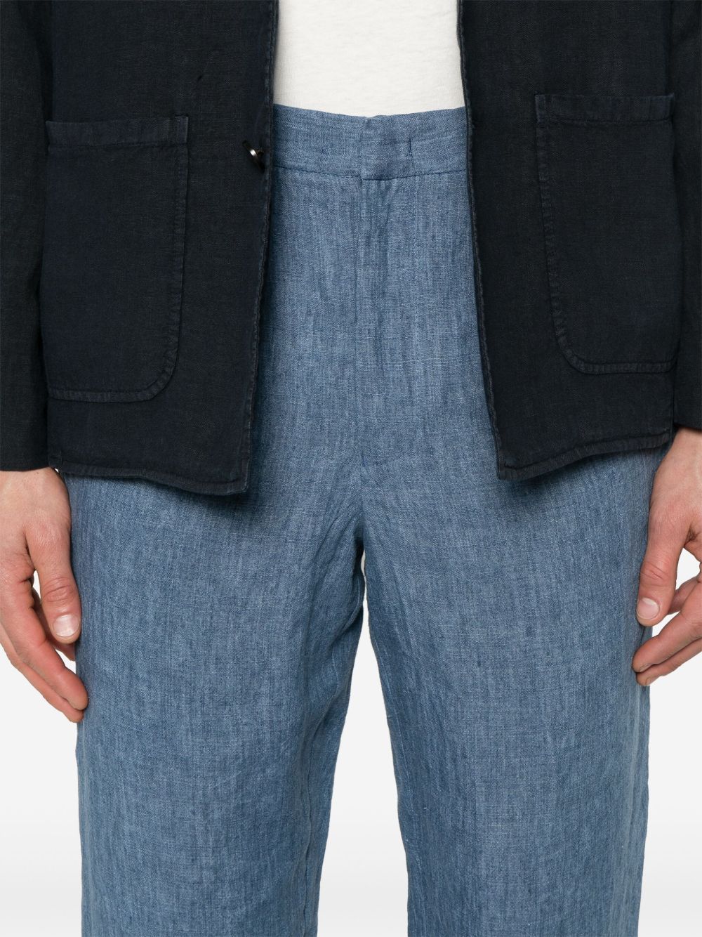 Emporio Armani Trousers - Blue and green | f0b47d1facd49ddb7d50729090b65e4a71b4f83d