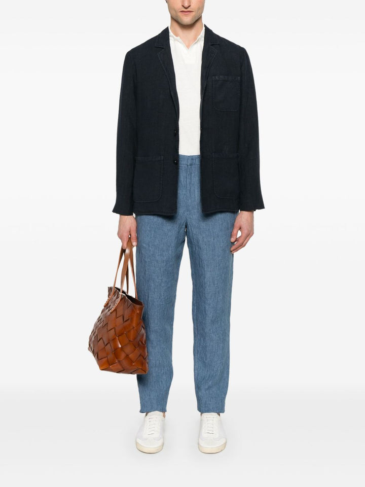 Emporio Armani Trousers - Blue and green | f836576982c222da06ccd0402fad36971e1e2a61