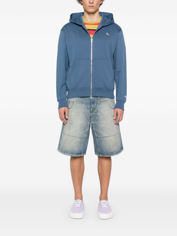 Kenzo Sweaters - Blue and green | 6719b1e598f87bb96b2bceb7c26ab6b216554f20