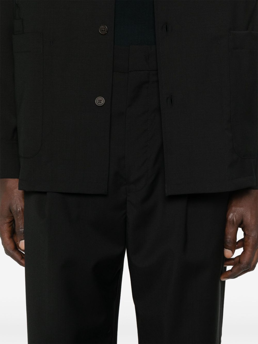 Emporio Armani Exclusive Trousers - Blacks and greys | bfabffc93a347ec5f5e5aa7b973ee7fdd45f9d71