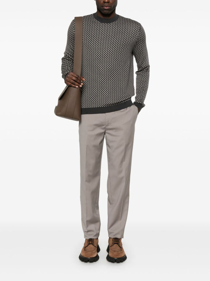 Emporio Armani Sweaters - Blacks and greys | e87a1913d56fa8f3a4e90a1c2a64e923497aa446