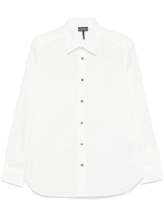 Allover Logo Cotton Shirt