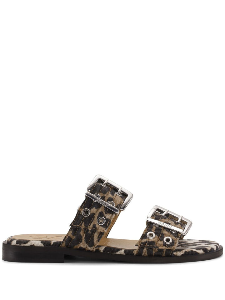 Ganni Sandals - Brown | 6462dcc45eb19a384a9c8bd60d13ff9ab282ec06