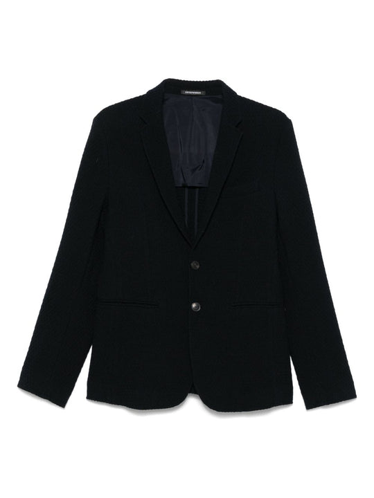 Wool Single-Breasted Jacket