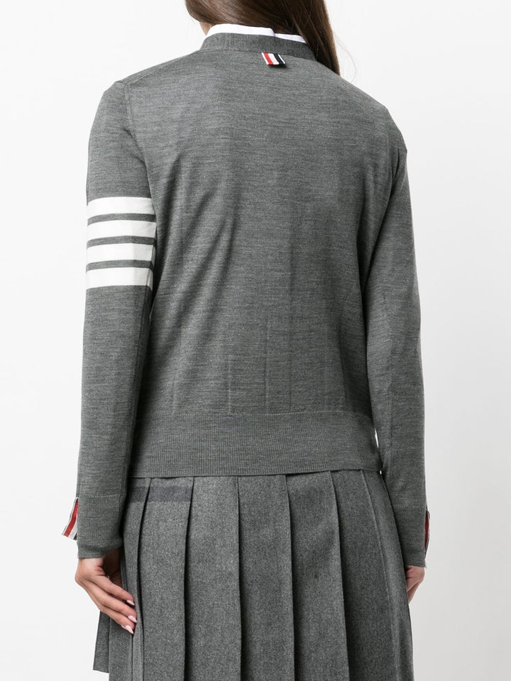 Thom Browne Sweaters - Blacks and greys | 11fe865baaa3613ae4b34e79988292b745e400fe