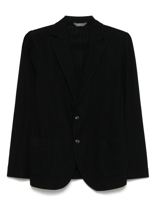 Cotton Single-Breasted Jacket
