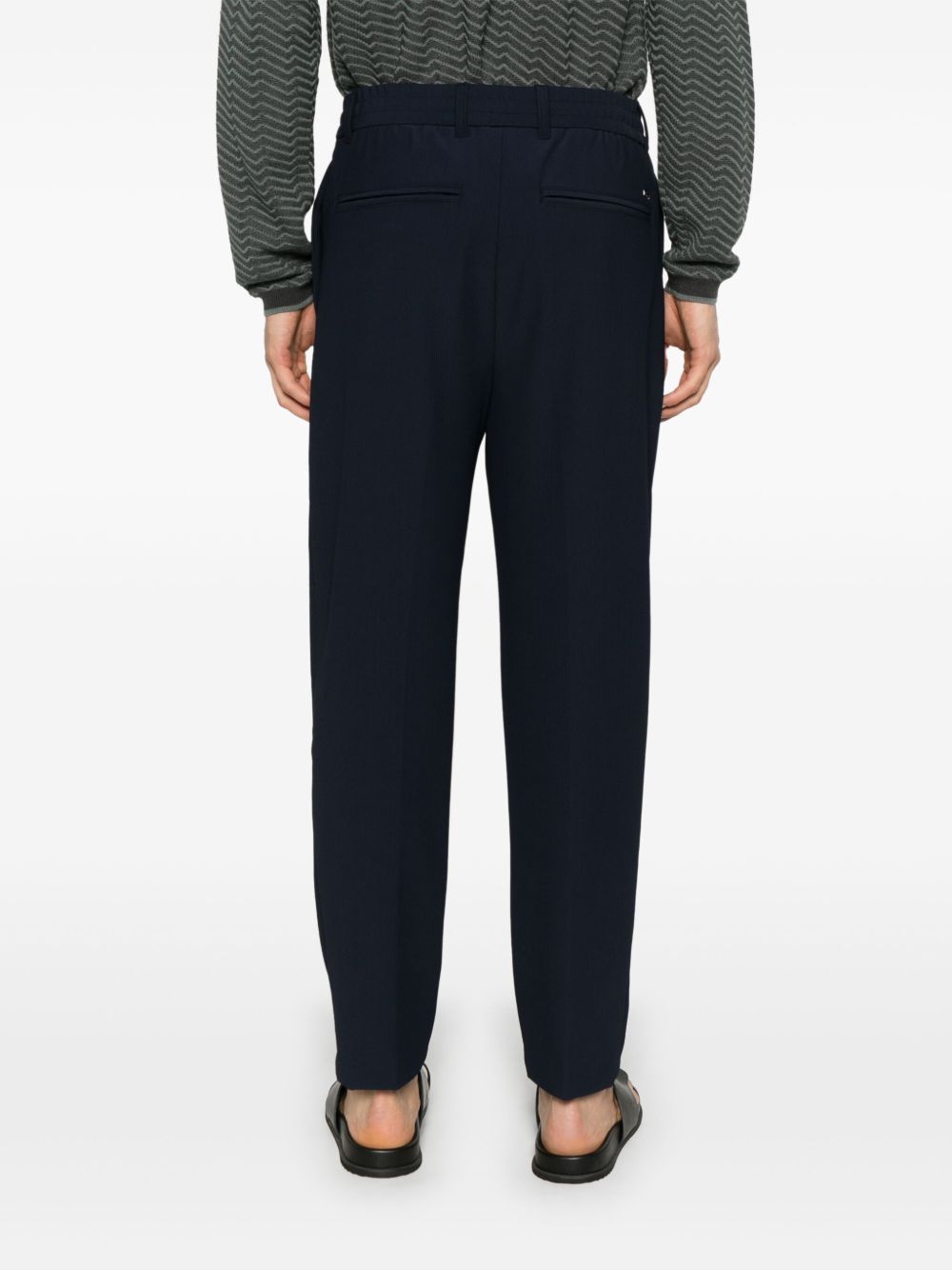 Emporio Armani Exclusive Trousers - Blue and green | 7129bf815e60e0ea0cb19b241f21a8793c02d521