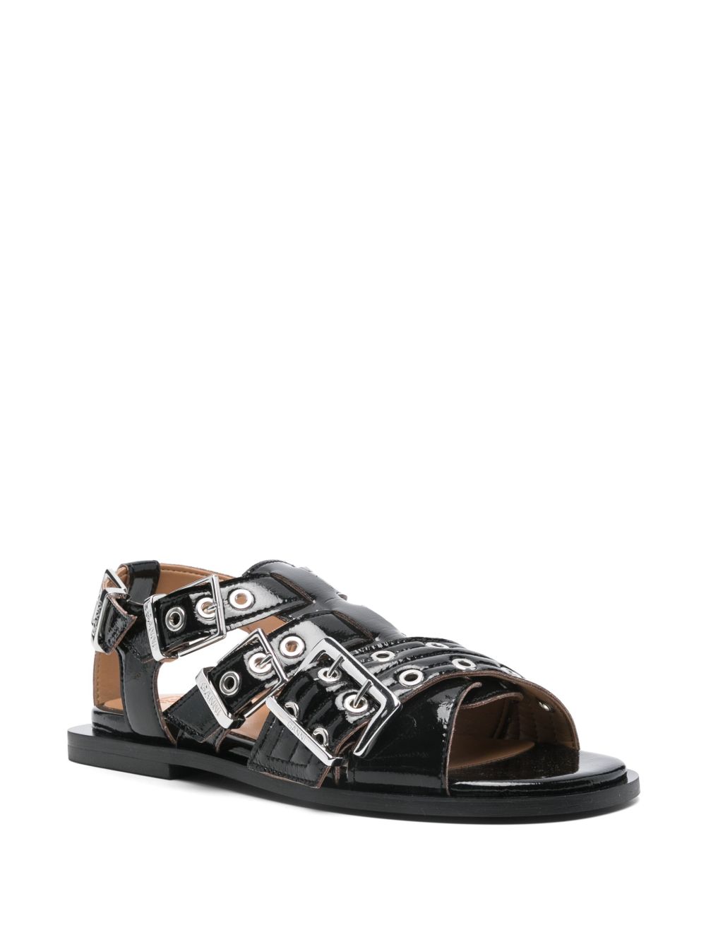 Ganni Sandals - Blacks and greys | 835d6e3ba41278b8535b1f8b65114a2367066faa