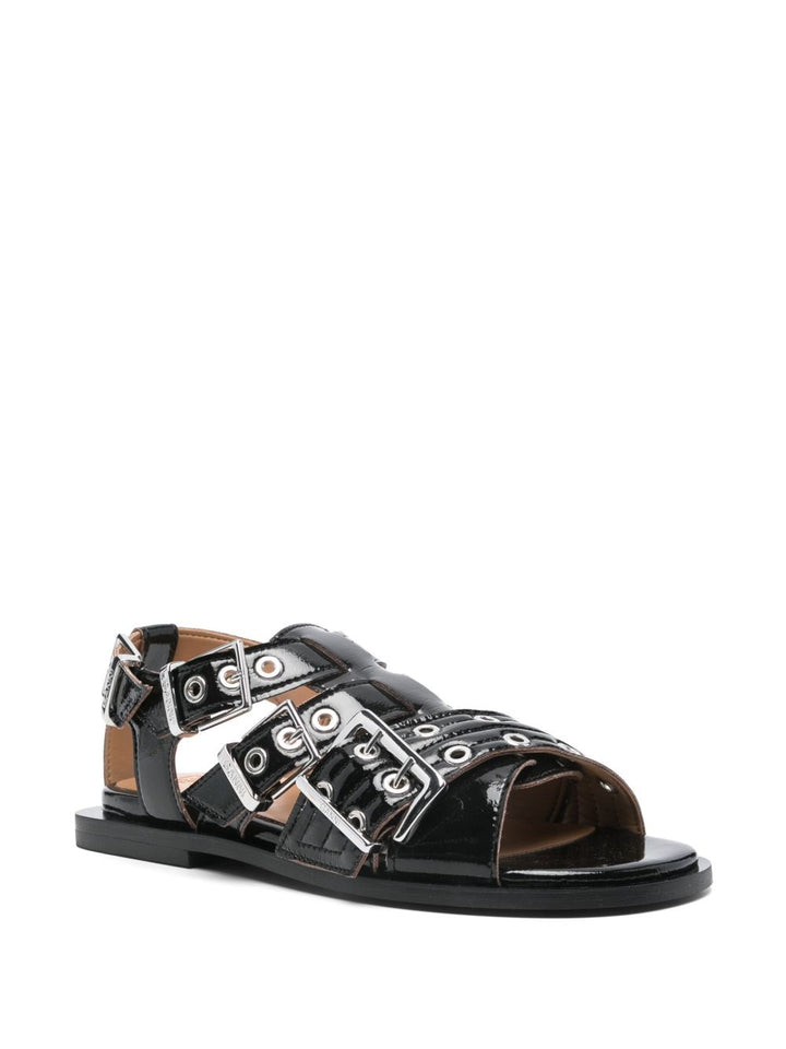 Ganni Sandals - Blacks and greys | 835d6e3ba41278b8535b1f8b65114a2367066faa