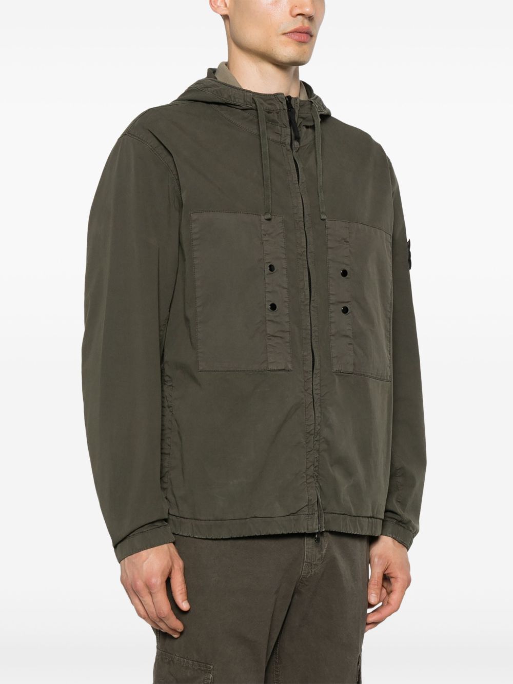 Stone Island Coats - Blue and green | ede617c609b4ebbe4075587d4a0d873b8d44bc60