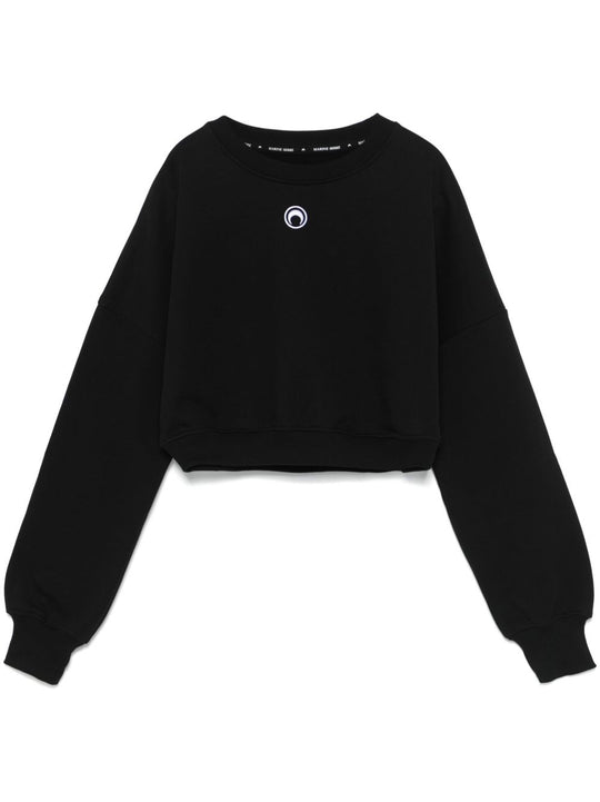 Moon Cropped Sweatshirt