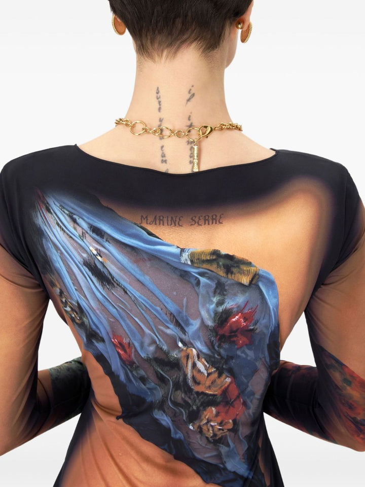 Marine Serre Dresses - Light and natural | 5a4a086cd8b4a06d3841a6f41f283cb4d3d5ba94