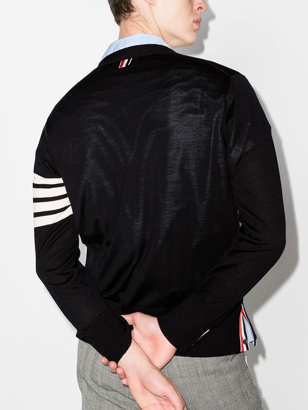 Thom Browne Sweaters - Blue and green | 0076a9d29d81db719a7d4b6c9870595e9613fc24