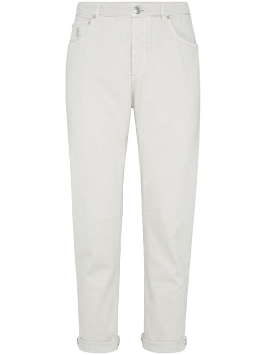 Denim Leisure Fit Trousers