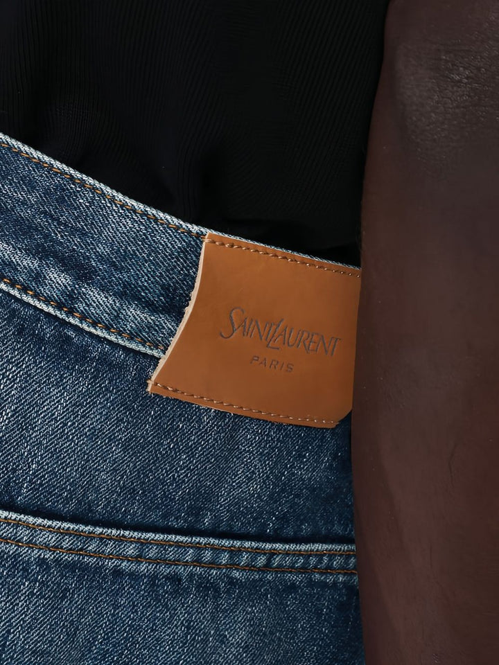 Saint Laurent Jeans - Blue and green | ef914bdc5bbf2296312a40f546fa48143798c315