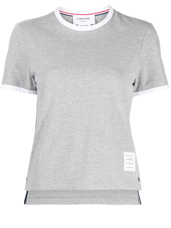 Thom Browne T-shirts and Polos - Blacks and greys | e8ffea4660d282025c2fd9d7b970e90d6dd952bb
