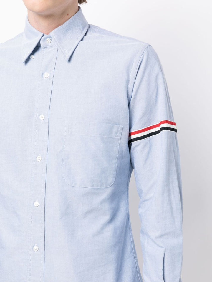 Thom Browne Shirts - Blue and green | 07b624d96a914224f3e6d30bb9253058998f1b80