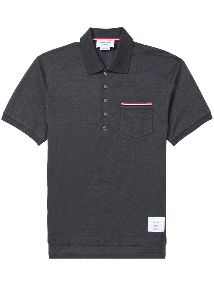 Thom Browne T-shirts and Polos - Blacks and greys | 6846594c9ea889d9427b61f455e80f21a379c53b
