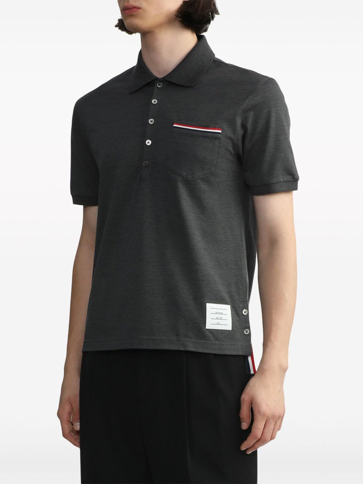 Thom Browne T-shirts and Polos - Blacks and greys | d3a8bef31abfc98a7b15a117f2c0946aa0dcaa5e