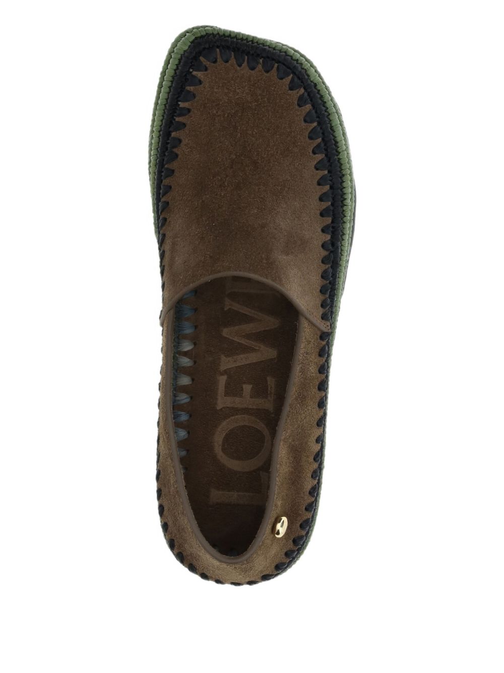 Loewe Paula'S Ibiza Flat shoes - Brown | 80844cbfd222f5d165952ac6ddcdab2c103d64f5