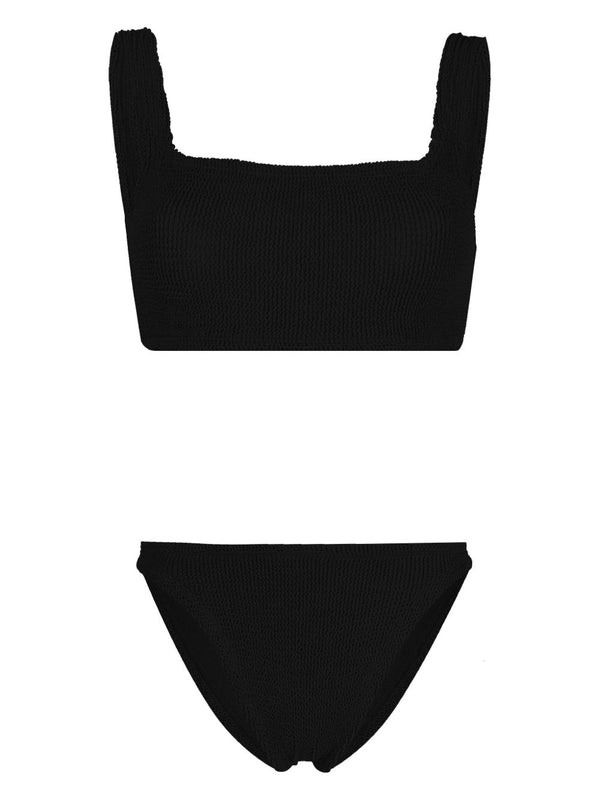 Xandra Metallic Crinkle Bikini Set