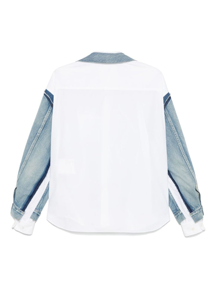 Junya Watanabe Coats - Blue and green | 3590a63d6fc753d20ffc9a17749b80d2a120edb0