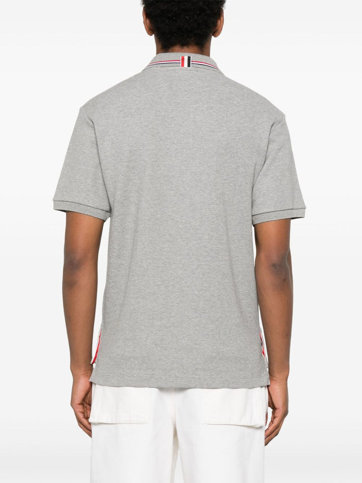 Thom Browne T-shirts and Polos - Blacks and greys | 29af144dfeb4c65e157c270b1a127a42a111e970