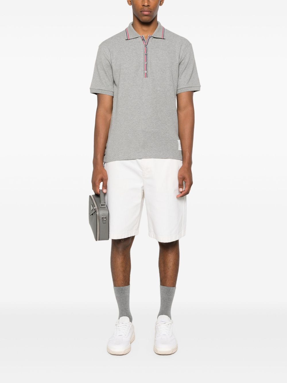 Thom Browne T-shirts and Polos - Blacks and greys | d58a0453400acde7c85058e78908f22cfb8f2c2d