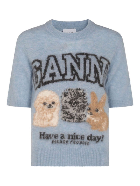 Puppies Wool T-Shirt