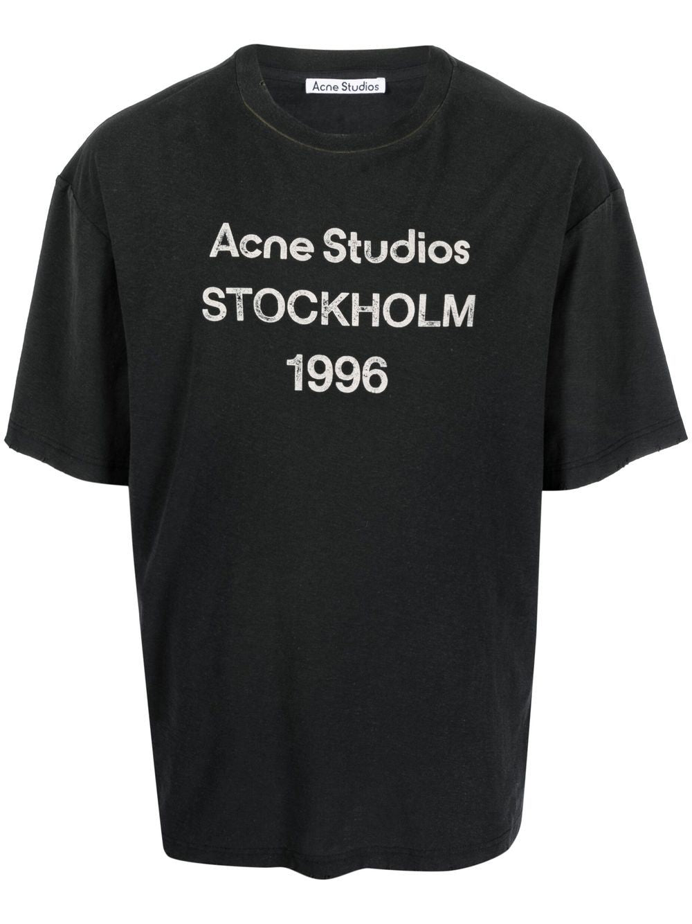 Acne Studios T-shirts and Polos - Blacks and greys | 734a83327bbf3127fe785583f4a81cf9bf135c70