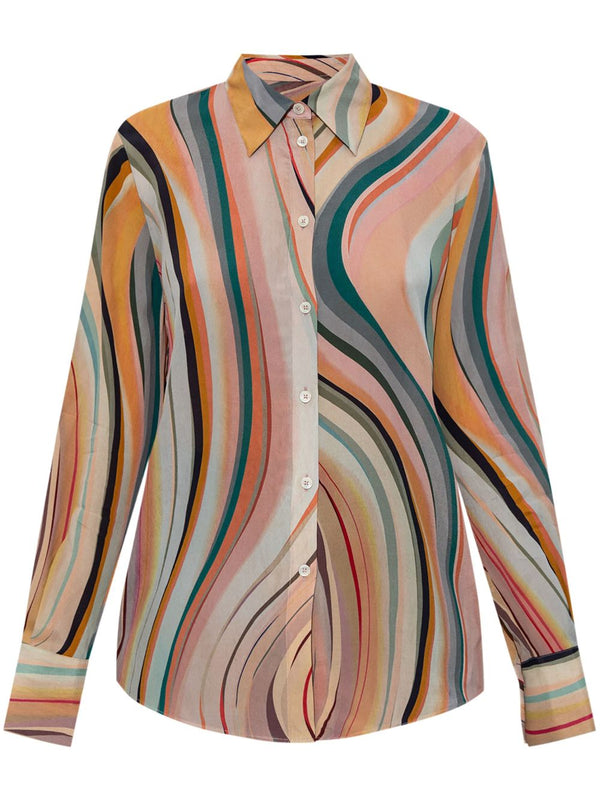 Chemise à motif tourbillon