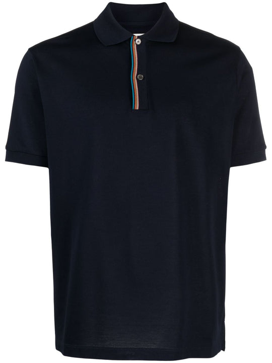 Signature Stripe Cotton Polo Shirt