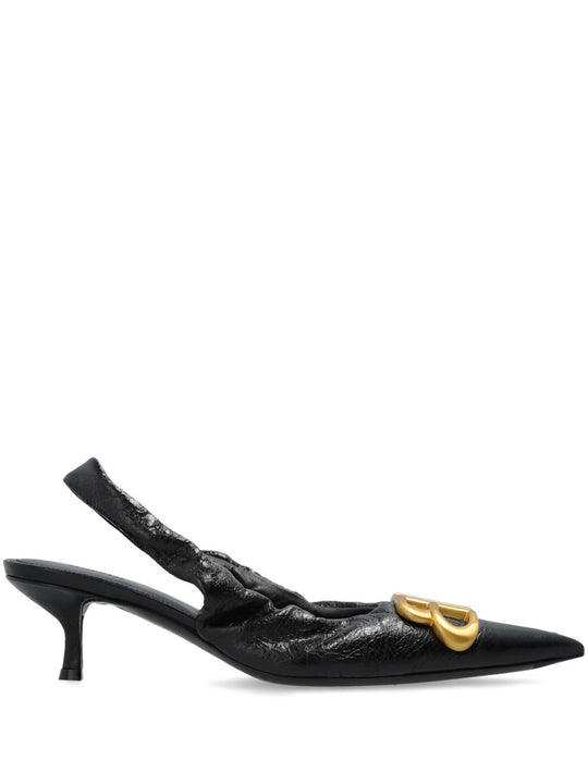 Monaco Leather Slingback Pumps