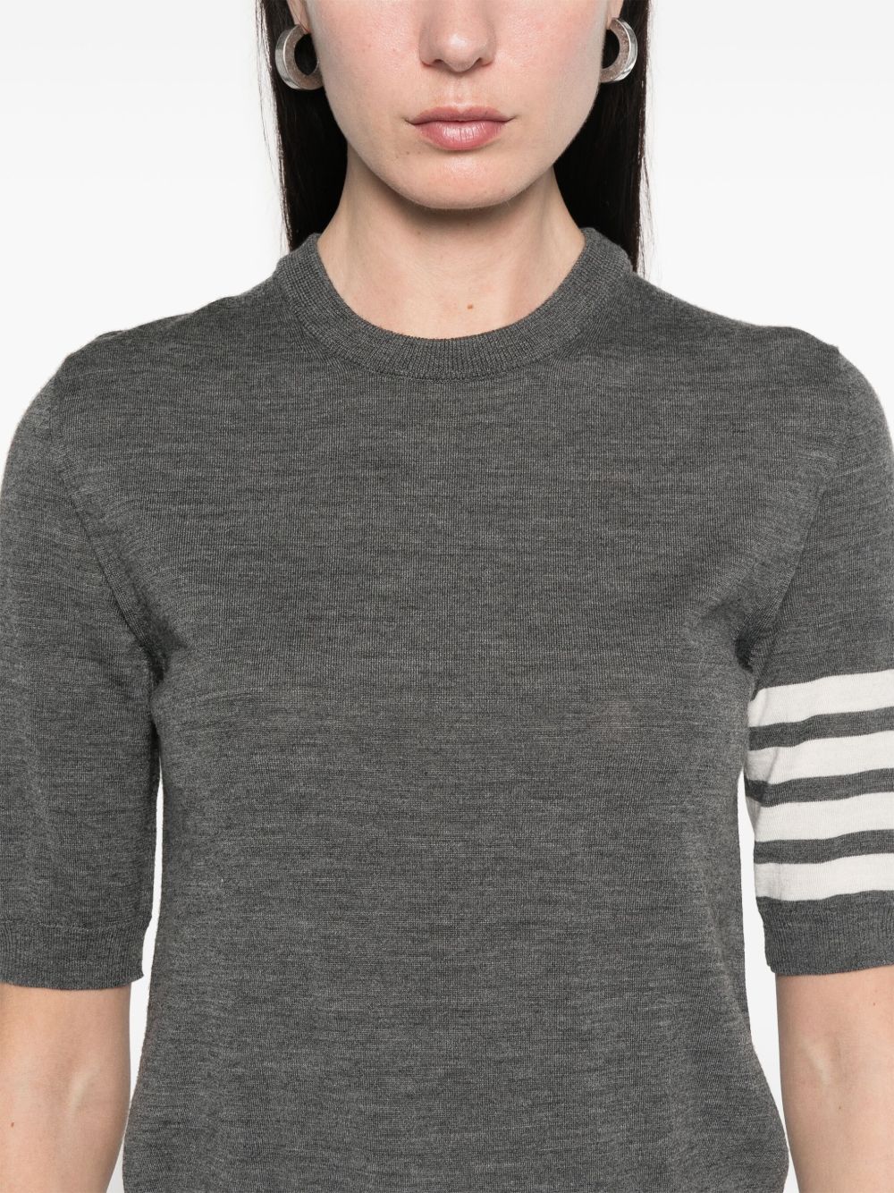 Thom Browne Sweaters - Neri e Grigi | 0b060238292fb4200d4f75e6a123149e48354216