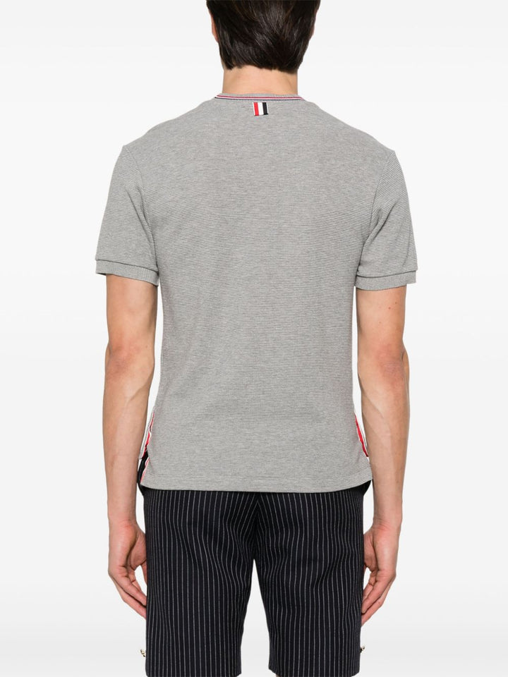 Thom Browne T-shirts and Polos - Blacks and greys | 369d19673a9cfdb2f5db597fee204d08a517e469