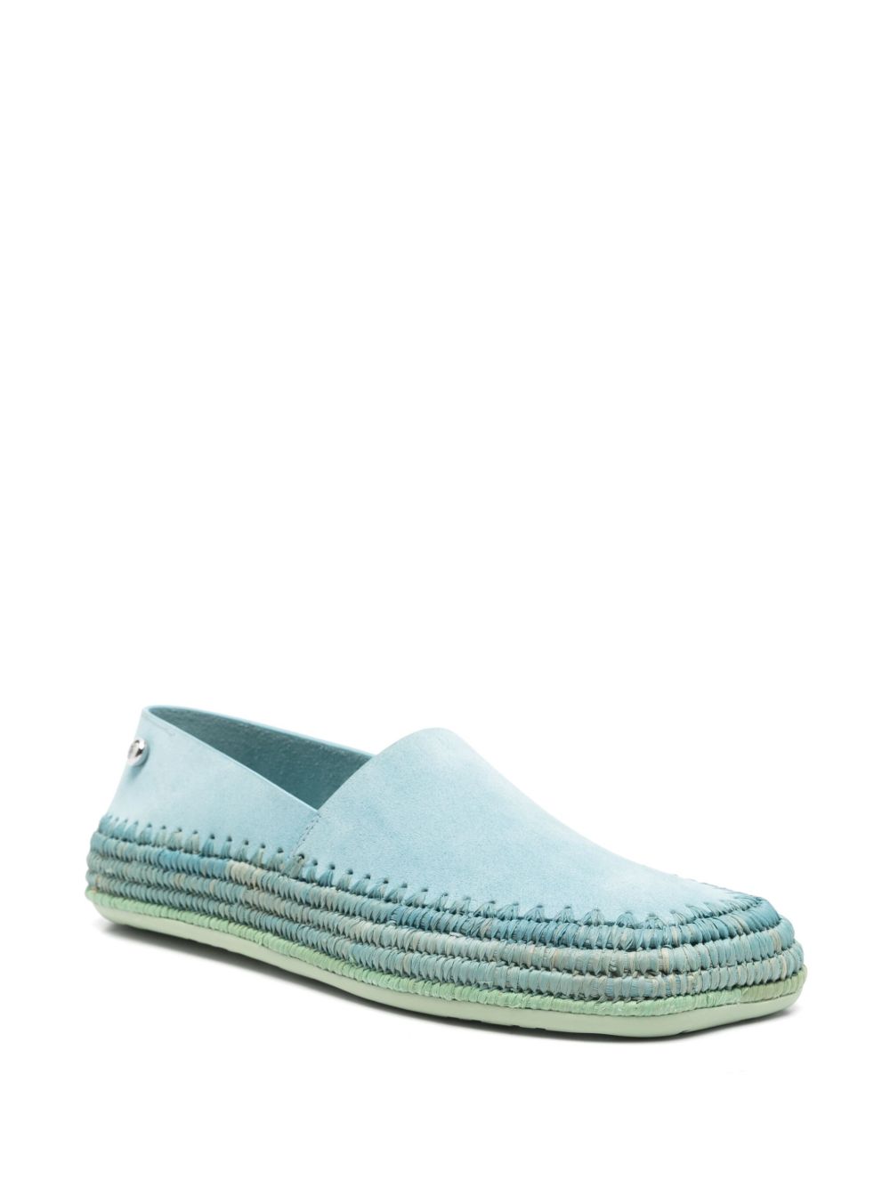 Loewe Paula'S Ibiza Flat shoes - Blue and green | a835eff284995b165d634bcb0b16f88158cff6d6
