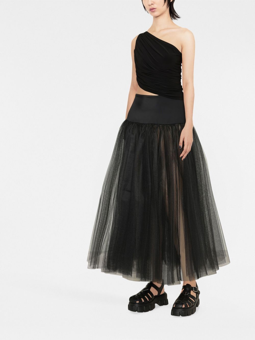 Norma Kamali Top - Blacks and greys | 6c45f3481f402c612cf553050732f06c51837485