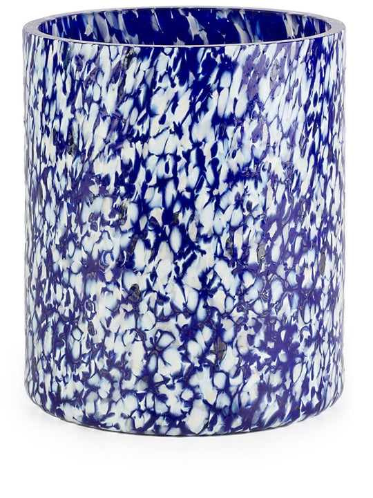 Ivory &Amp; Blue Medium Vase