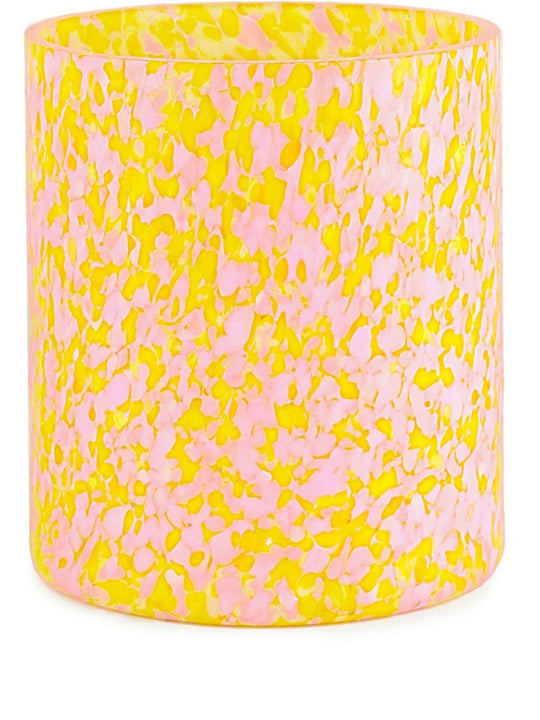 Yellow &Amp; Pink Medium Vase