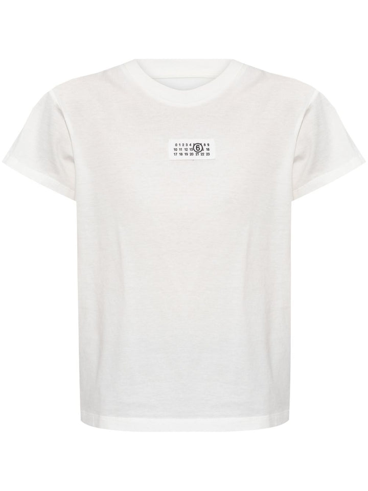 Mm6 Maison Margiela T-shirts and Polos - Light and natural | 321f591fc5ce4a1ea6b0b15a4927bc47302abd7e