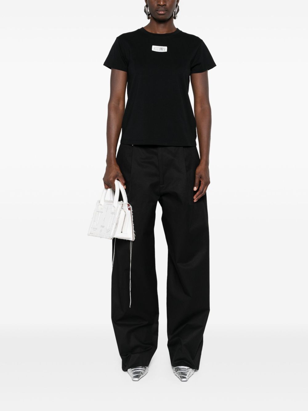 Mm6 Maison Margiela T-shirts and Polos - Blacks and greys | 6dc7b1b991c7ab6491f86a5b35f292c11d5f7caf
